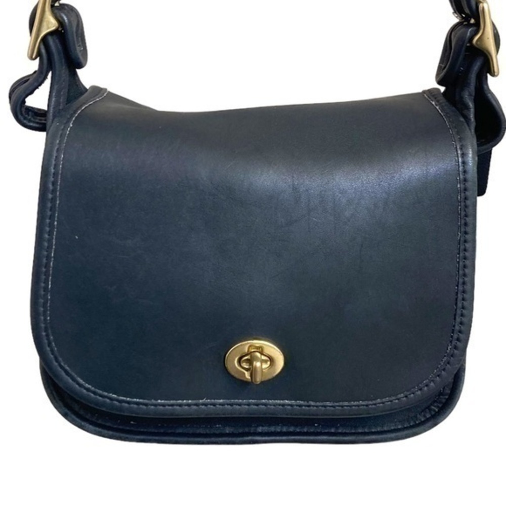 Coach vintage leather small legacy flap bag 9965